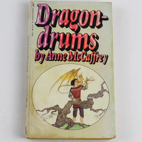 Dragondrums by Anne McCaffrey Harper Hall Trilogy 1979 Bantam PB Good Condition