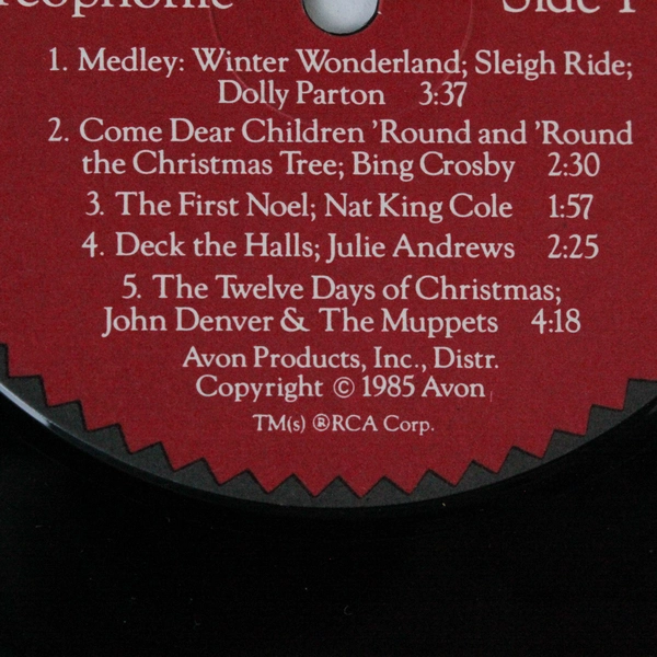 A Christmas Treasury Of Classics From Avon LP Various Artists Elvis RCA 1985