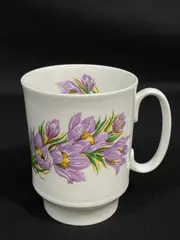 Royal Windsor Prairie Crocus Bone China Coffee Mug