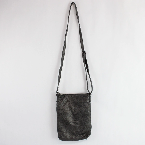 American Rag Cie Women's Black Leather Cross Body Purse Style