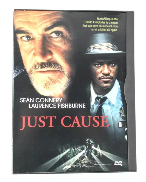 Just Cause DVD 1995 Sean Connery Laurence Fishburne Warner Bros Pre-Owned