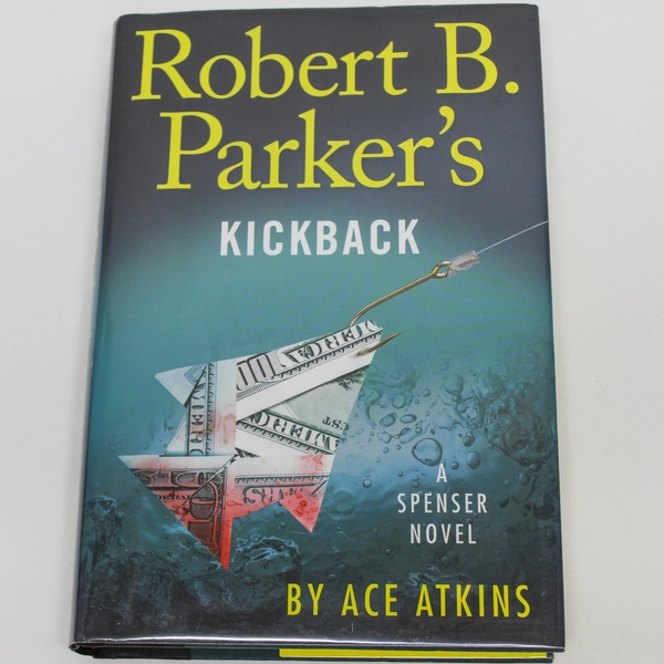 Robert B. Parker's Kickback by Ace Atkins Hardcover Book in Good Condition