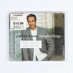 Jim Brickman Simple Things CD 2001 Sealed Windham Hill Pop Ballad Music