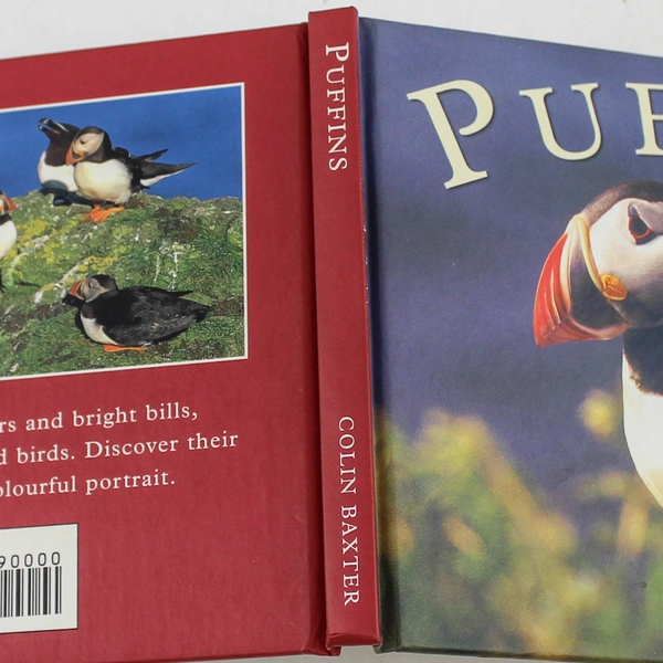 Puffins by Kenny Taylor 2001 Colin Baxter Gift Book Series Hardcover
