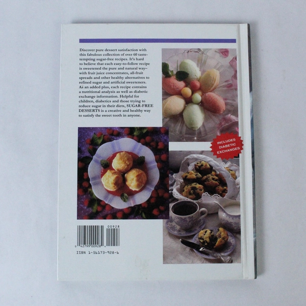 Favorite All Time Recipes Sugar Free Desserts Book HC 1993 Good Condition