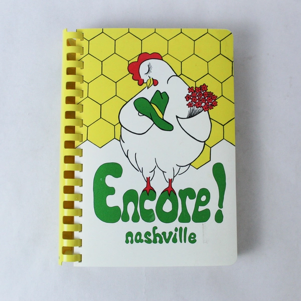 Encore Nashville Junior League 1977 Cookbook Spiral Recipe Book Good Condition