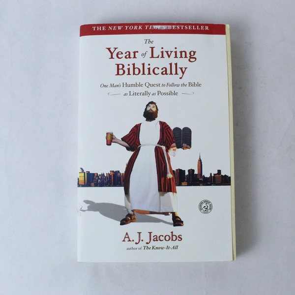 The Year of Living Biblically by A.J. Jacobs Pre-Owned Book in Good Condition