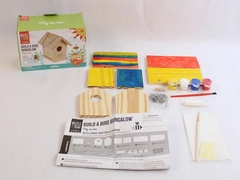 Toysmith Build a Bird Bungalow Craft Kit Complete & Pre-owned