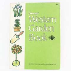 Sunset Western Garden Book 1973 Hardcover Eleventh Printing