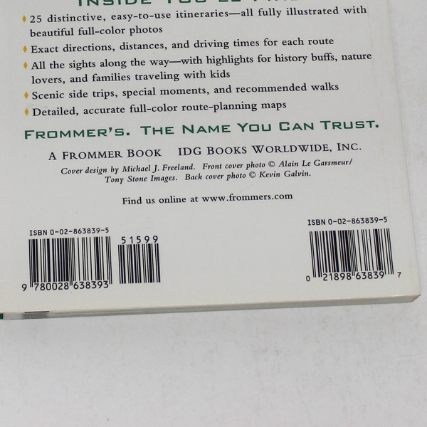 Ireland's Best Loved Driving Tours Book by AA Publishing 4th Edition 2000