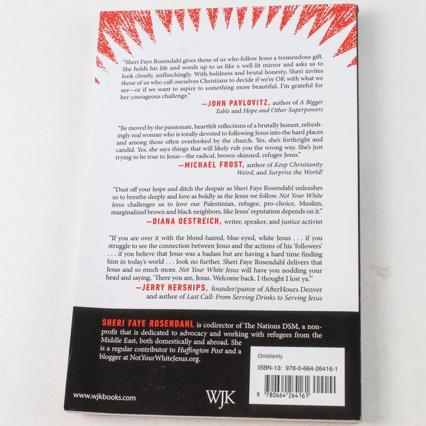 Not Your White Jesus by Sheri Faye Rosendahl 2018 Paperback Good Condition
