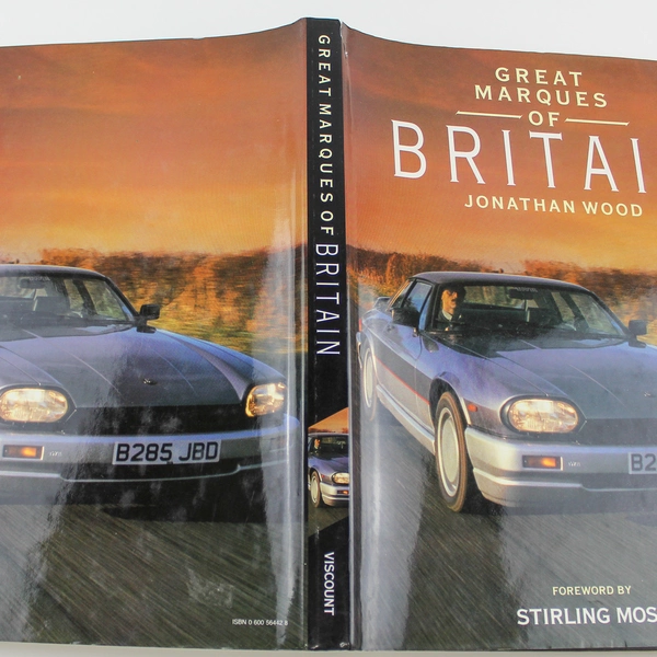 Great Marques of Britain by Jonathan Wood Paperback Good Condition 1989