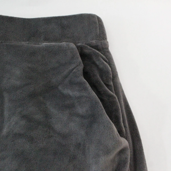 House of Harlow 1960 Women's Gray Velvet Pull On Pants with Pockets Size XS