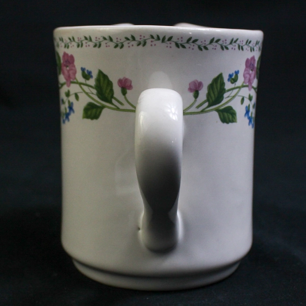 Vintage 1993 Farberware English Garden Stoneware Creamer 225 Pre-Owned