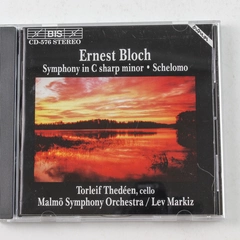 Bloch Markiz Thedeen Symphony in C Sharp Minor Malmo CD 1993