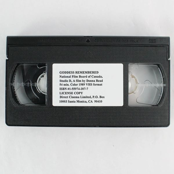 Goddess Remembered VHS Tape 1993 Direct Cinema Limited Spirituality