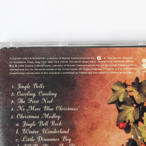 Natalie Cole Holly & Ivy CD 1994 Elektra Entertainment Christmas Jazz