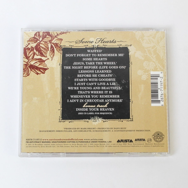 Carrie Underwood Some Hearts CD 2005 - Good Pre-Owned Condition, Untested