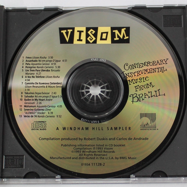 Visom A Windham Hill Sampler CD Contemporary Instrumental Music from Brazil