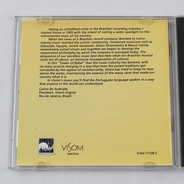 Visom A Windham Hill Sampler CD Contemporary Instrumental Music from Brazil