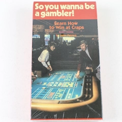 So You Want To Be A Gambler Learn How To Win At Craps VHS NEW