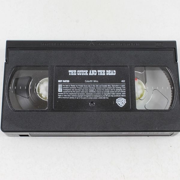 The Quick and the Dead VHS 1999 Warner Home Video Sam Elliott Kate Capshaw