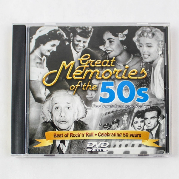 Great Memories of the 50's DVD Rock n Roll History Pre-Owned