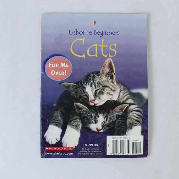 Usborne Beginners Dogs & Cats Flip Me Over by Emma Helbrough Paperback