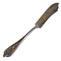 1847 Rogers Bros Old Colonial Butter Knife XS Silver Plate 1911 Tarnished