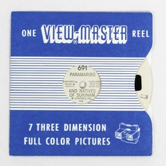 Vintage ViewMaster 691 Paramaribo & Natives of Surinam Slide Good Condition