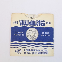 Vintage ViewMaster 1200 Robert Burns Country Scotland Slide As-Is Condition