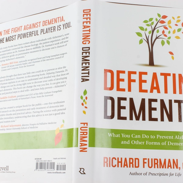 Defeating Dementia Richard Furman 2018 Revell Hardcover Prevent Alzheimer's
