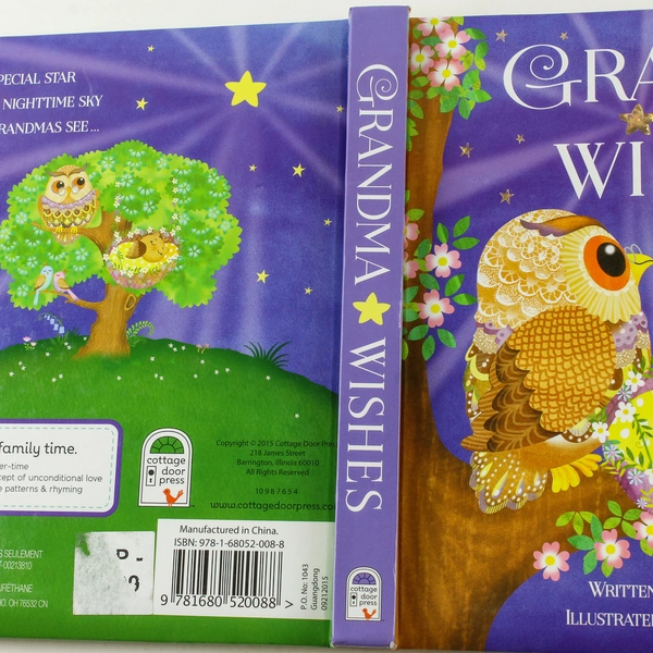 Grandma Wishes Julia Lobo Helen Rowe 2015 Cottage Door Press HC Kids