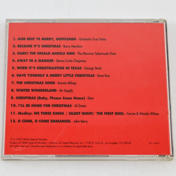 Happy Holidays 30th Anniversary Music CD TrueValue 1995 CEMA Special