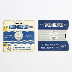 Lot of 2 Vintage ViewMaster 2726 Holy Year 1950 Vatican State Reels