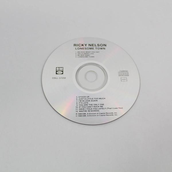 Rick Nelson Lonesome Town Greatest Hits CD 1989 Capitol Pre-Owned
