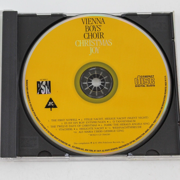 Vienna Boys' Choir Christmas Joy Audio Music CD 1994 PolyGram Records