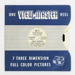 Vintage ViewMaster 80B Cherokee Country Great Smokies Slide Pre-Owned