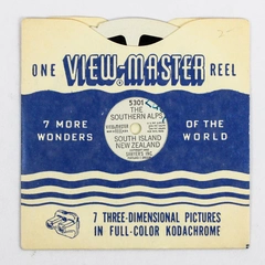 Vintage ViewMaster 5301 Southern Alps New Zealand Slide Reel Pre-Owned