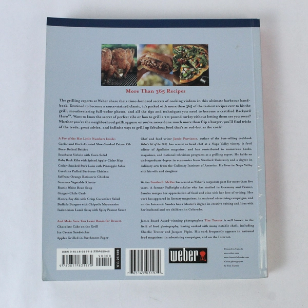 Weber's Big Book of Grilling Jamie Purviance Sandra McRae 2001 Paperback