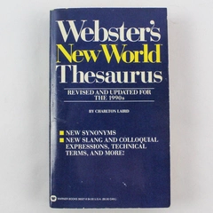 Webster's New World Thesaurus by Charlton G. Laird Warner Books 1990 PB