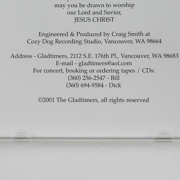 Gladtimers Glenna Keim Old Songs of the Church 2001 CD Pre-owned Condition