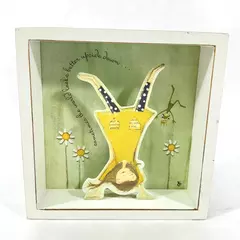 2010 Demdaco Diane Duda Sometimes The World Looks Better Upside Down Shadowbox
