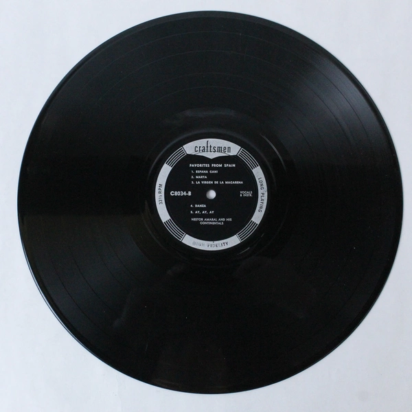 Nestor Amaral And His Continentals Favorites From Spain Vinyl LP Record