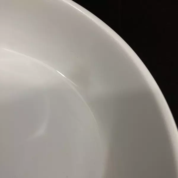 Corby Hall Porcelain Cereal Bowl B084 5.75" Diameter White Good Condition