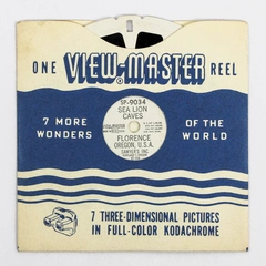 Vintage View-Master SP9034 Sea Lion Caves Florence Oregon 3D Slide Reel
