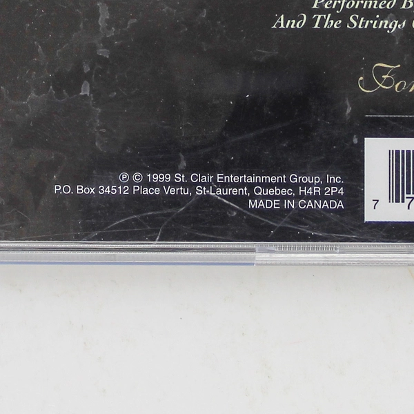 Romantic Saxophone Forever Gold CD by St. Clair Entertainment 1999