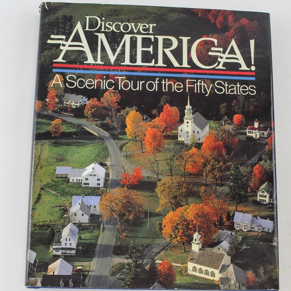 Discover America A Scenic Tour Of The Fifty States 1989 National Geographic HCDJ