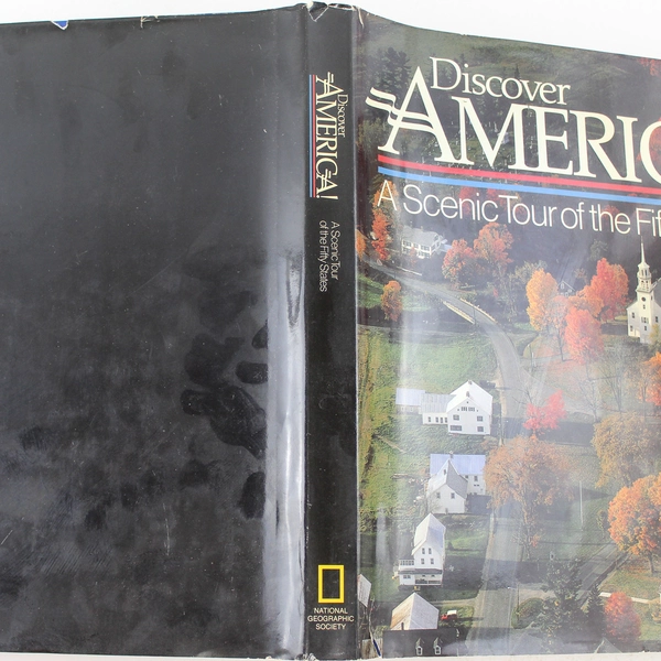 Discover America A Scenic Tour Of The Fifty States 1989 National Geographic HCDJ