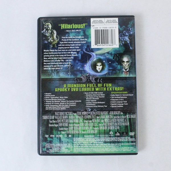 The Haunted Mansion DVD Eddie Murphy Full Screen Edition Disney Pre-Owned